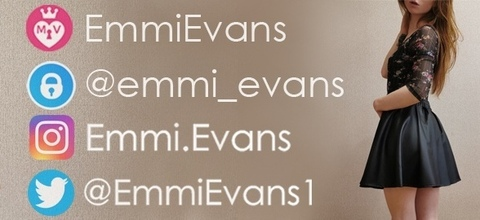 Leaked emmi_evans header onlyfans leaked