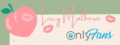 Leaked lucymathews header onlyfans leaked