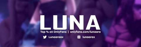 Leaked lunaara header onlyfans leaked