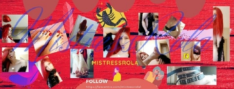 Leaked mistressrola header onlyfans leaked
