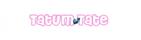 Leaked tatumtate header onlyfans leaked